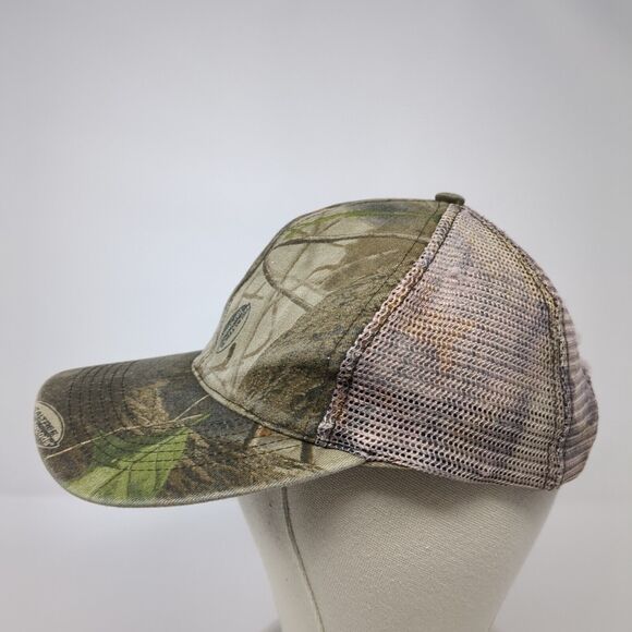 Realtree Strapback Trucker Hat Camo OS Adjustable Blank Whitewater Outdoors - Picture 3 of 9